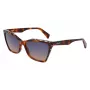 LIU JO occhiali da sole donna LJ796S-245 – havana montatura farfalla in acetato con lenti marroni sfumate, 58/15/135 mm