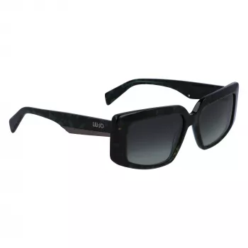 Occhiali da sole donna LIU JO LJ791S-428 cat eye blu sfumato acetato UV400 54 mm