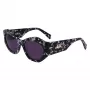 LIU JO Occhiali da sole donna farfalla cat-eye LJ786S-13 - Havana marrone, 54/18/135 mm
