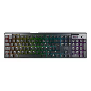 Tastiera gaming wireless CHERRY XTRFY MX 10.1 Low-Profile, AZERTY, RGB, nera