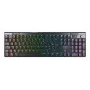 Tastiera gaming wireless CHERRY XTRFY MX 10.1 Low-Profile, AZERTY, RGB, nera