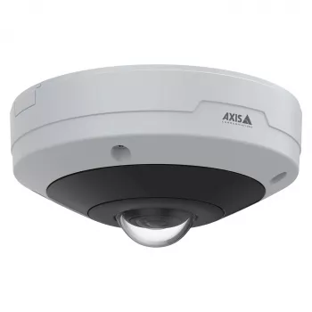 Telecamera fisheye AXIS M4347-PLVE con microfoni integrati e AXIS Object Analytics