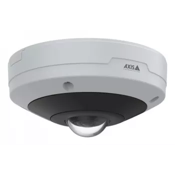 Telecamera fisheye AXIS M4348-PLVE con microfoni integrati e AX