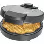 Bomann WA 1365 CB waffle maker 1000 W forma cuore antiaderente nero/acciaio inox