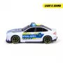 Dickie BMW M5 Police 203714030 auto giocattolo scala 1:32 con effetti luce e suono