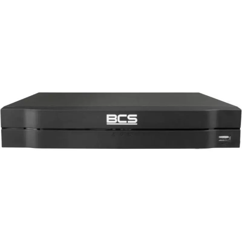 BCS videoregistratore IP 4 canali BCS-L-NVR0401-4KE-4P(2L) con PoE, 8MP, H.265+