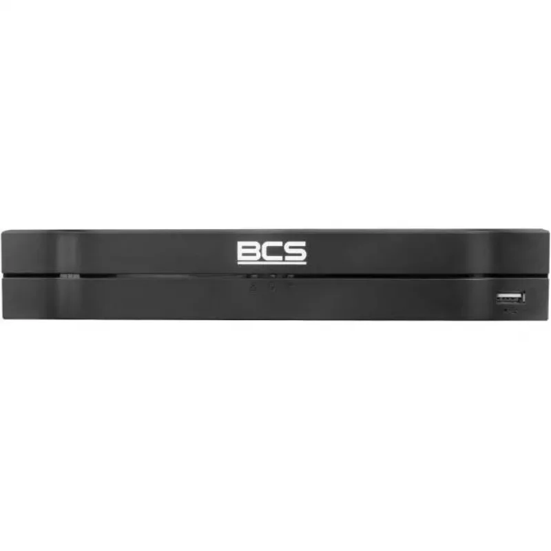 BCS videoregistratore IP 4 canali BCS-L-NVR0401-4KE-4P(2L) con PoE, 8MP, H.265+