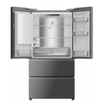 DREAME DRF560WMXEEUP frigorifero combinato French Door, 561 L, Platinum Inox, Wi-Fi, No Frost