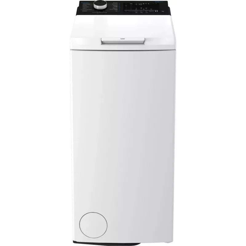 BEKO TB721DBVESPL lavatrice a carica frontale, 7 kg, 1200 giri/min, bianco/nero