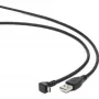 Gembird cavo USB 2.0 USB-A a Micro-USB-B 1,8m nero con connettore a 90 gradi