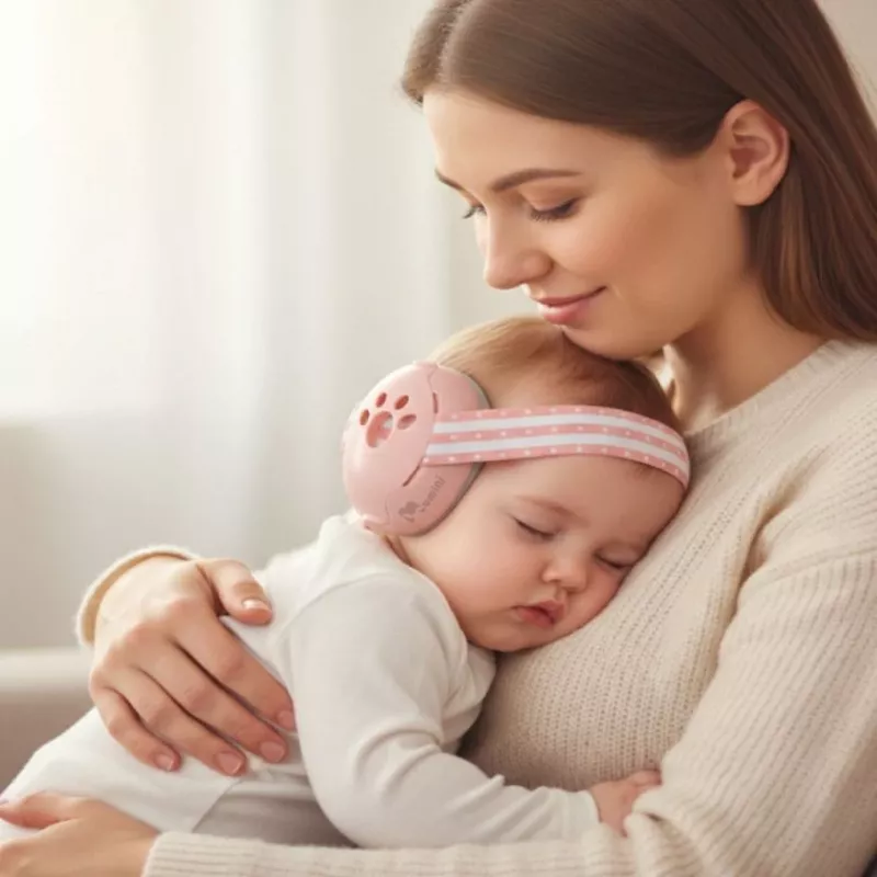 Momini Protezione uditiva per bambini Mimi Pink