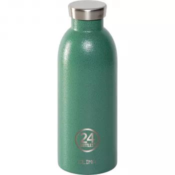 24Bottles Clima Bottle Moss Green 0,5L borraccia in acciaio inox isolata