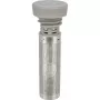 24Bottles tappo infuser grigio - tappo a vite in acciaio inox e silicone per borracce 24Bottles