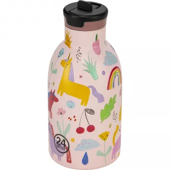 24Bottles 1824 Daily Use borraccia isolata 330 ml tappo con cannuccia polipropilene acciaio inox