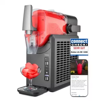 MEDION LIFE macchina per ghiaccio slush MD12090 Grey 2.6L
