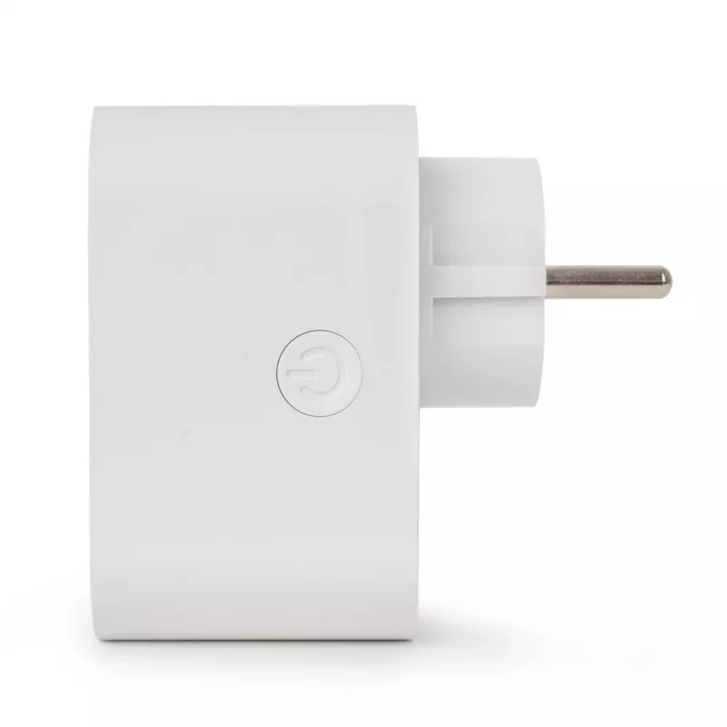 ENTAC spina smart WiFi 1x Schuko con 2x USB-A e 1x USB-C, bianco