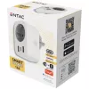 ENTAC spina smart WiFi 1x Schuko con 2x USB-A e 1x USB-C, bianco