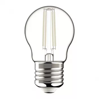 Avide Lampadina LED White Filament Mini Globe 4,5W E27 bianco caldo 2700K