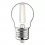 Avide Lampadina LED White Filament Mini Globe 4,5W E27 bianco caldo 2700K