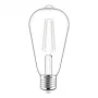 Avide Lampadina LED White Filament ST64 8,5W E27 bianco caldo 2700K