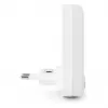 ENTAC luce notturna 0,5W quadrata bianco freddo con sensore crepuscolare