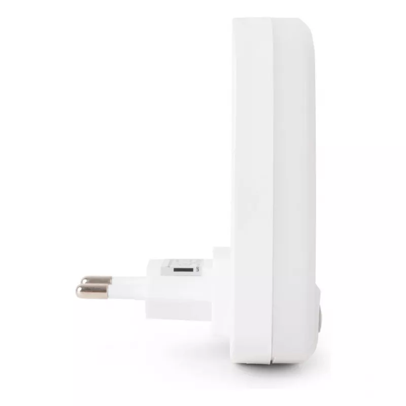ENTAC luce notturna 0,5W quadrata bianco freddo con sensore crepuscolare