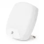 ENTAC luce notturna 0,5W quadrata bianco freddo con sensore crepuscolare