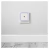 ENTAC luce notturna 0,5W quadrata bianco freddo con sensore crepuscolare