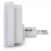 ENTAC luce notturna 0,5W quadrata bianco freddo con sensore crepuscolare