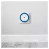 ENTAC luce notturna 0,5W rotonda bianco freddo blu sensore crepuscolare