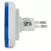 ENTAC luce notturna 0,5W rotonda bianco freddo blu sensore crepuscolare