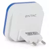 ENTAC luce notturna 0,5W quadrata blu sensore crepuscolare