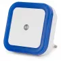 ENTAC luce notturna 0,5W quadrata blu sensore crepuscolare