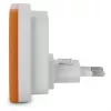 ENTAC luce notturna 0,5W quadrata bianco caldo arancione sensore crepuscolare