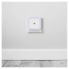 ENTAC luce notturna 0,5W quadrata bianco caldo con sensore crepuscolare