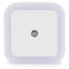 ENTAC luce notturna 0,5W quadrata bianco caldo con sensore crepuscolare
