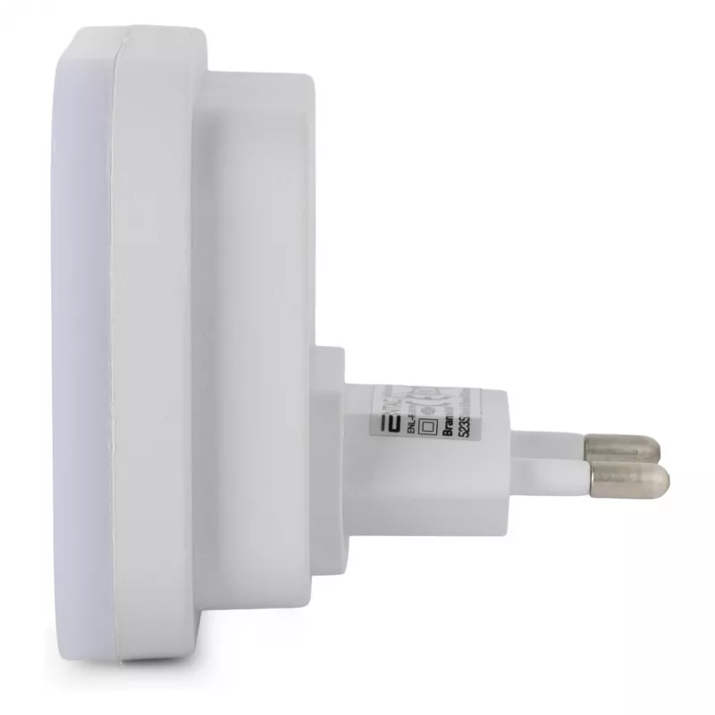 ENTAC luce notturna 0,5W quadrata bianco caldo con sensore crepuscolare