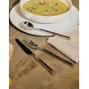 Alessi Clivo Set posate 24 pezzi, argento, acciaio inox 18/10 lucidato a specchio
