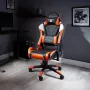 X Rocker Agility eSports sedia da gaming per scrivania - nero/arancione