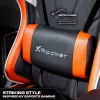 X Rocker Agility eSports sedia da gaming per scrivania - nero/arancione