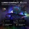 X Rocker Lumio scrivania da gaming RGB con illuminazione LED e tappetino mouse