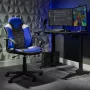 X Rocker Saturn sedia da scrivania da gaming per bambini e ragazzi - blu