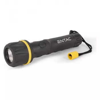 Torcia LED ENTAC EFL-2AA-PL 2xAA ABS plastica nero 30 lumen