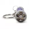 Torcia portachiavi ENTAC 5 LED blu