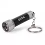 Torcia portachiavi ENTAC 5 LED nero