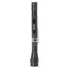 Torcia LED ENTAC EFL-1W-FLEX-ALU 1W con collo telescopico, alluminio, nero