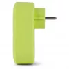 Adattatore da parete ENTAC con 2x USB-A lime