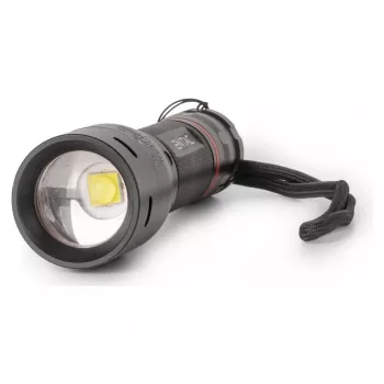 ENTAC EFL-ZOOM-5W-ALU Torcia LED zoomabile 350 lumen nero