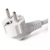ENTAC Ciabatta 4 prese con 1x USB-A e 1x USB-C, 1,5 m bianca