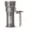 ENTAC Torcia LED 5W T6 alluminio 2x18650 incl. caricabatterie da rete